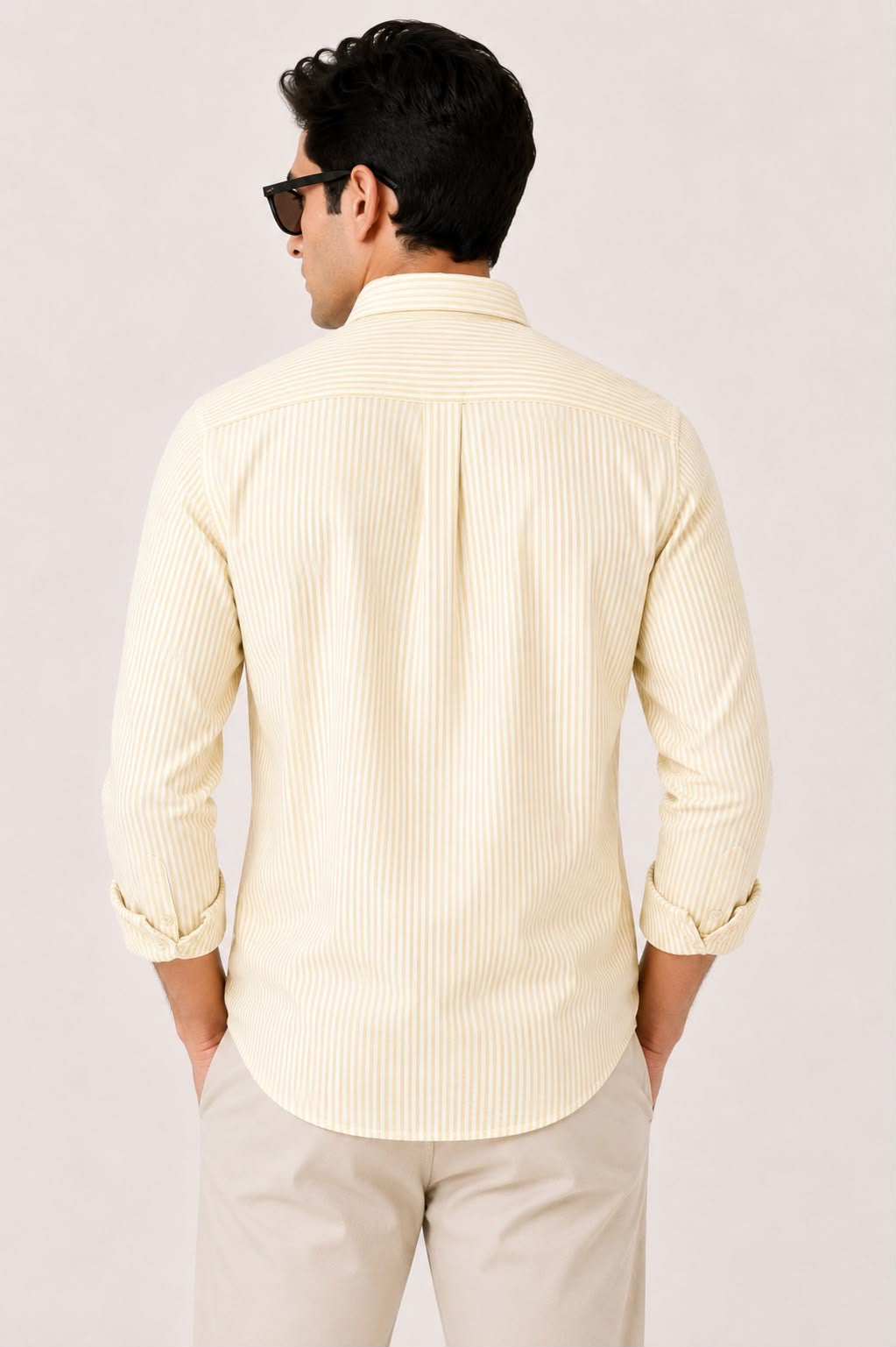 Yellow Striped Shirt