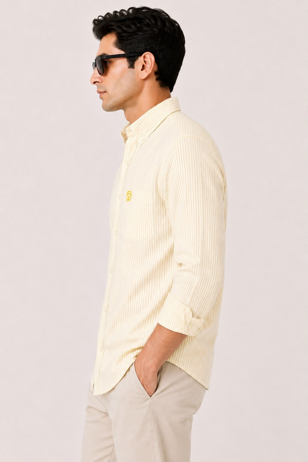 Yellow Striped Shirt