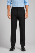 Black Relaxed Fit Trousers