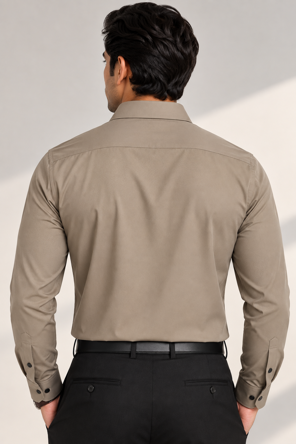 Mocha Walnut Lycra Shirt