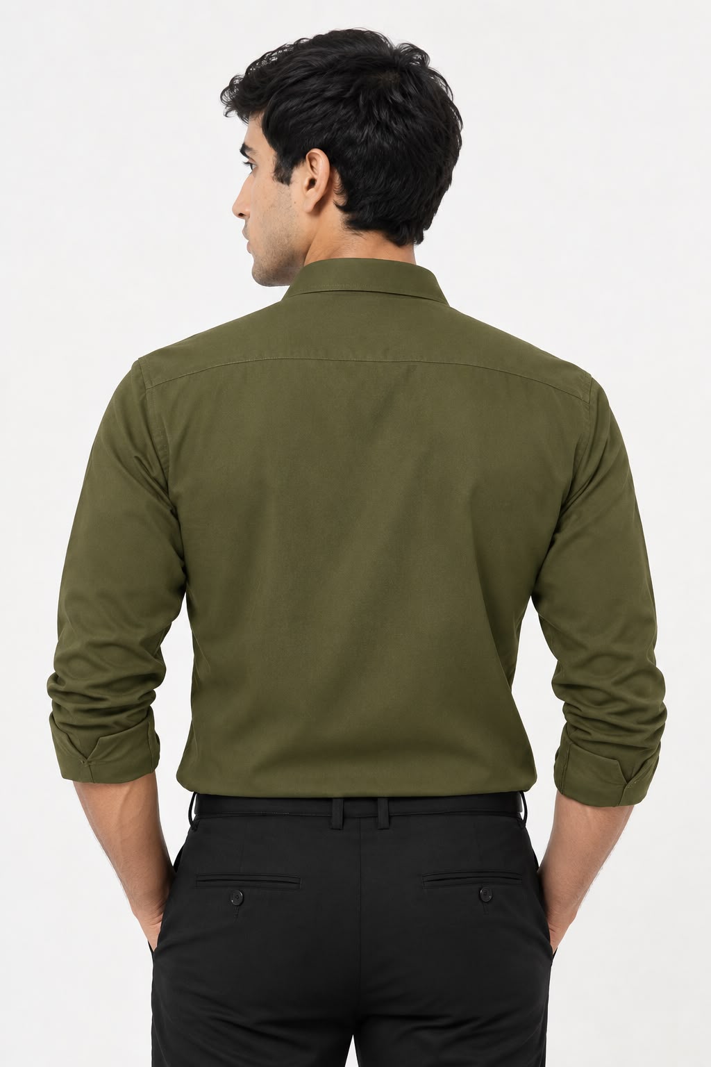 Olive Noir Lycra Shirt