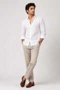 White Linen Shirt
